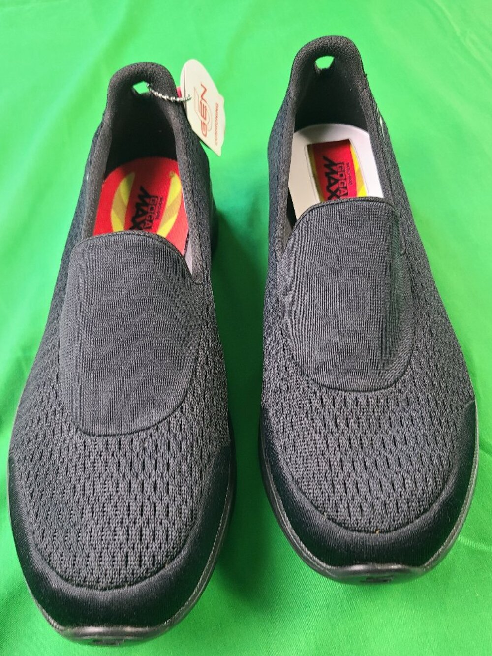 Skechers Goga Max Performance Shoes Women's 10 Black New